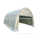 Dome style mobile enclosed carport canopy tent